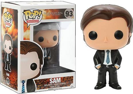 Funko Bobble Head Pop Culture Supernatural Fbi Outfit Sam Figure - 2