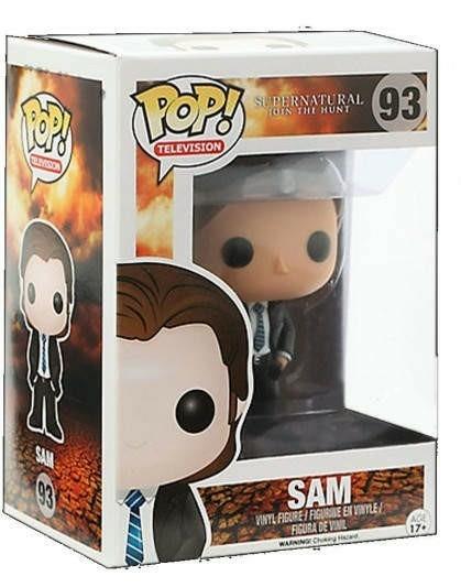 Funko Bobble Head Pop Culture Supernatural Fbi Outfit Sam Figure - 3