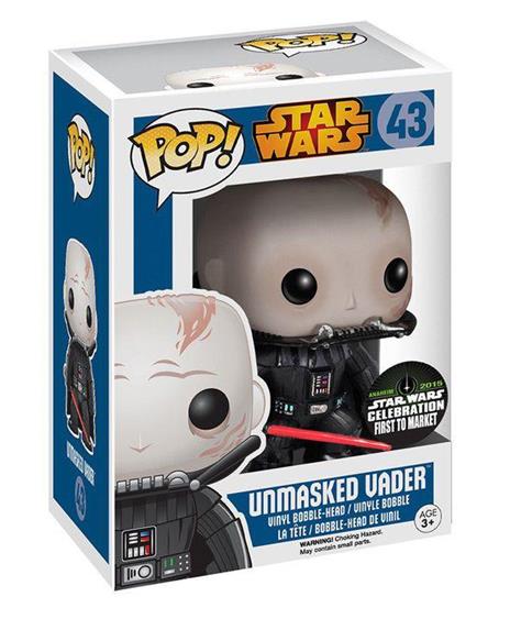 Funko POP! Star Wars. Darth Vader Volto Scoperto