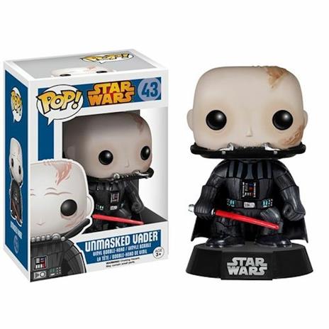 Funko POP! Star Wars. Darth Vader Volto Scoperto - 4