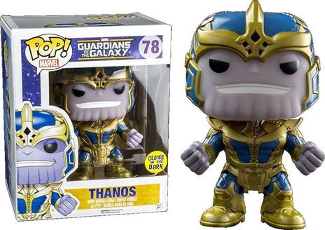 Funko POP! Marvel Guardians of the Galaxy. Thanos Oversized Glows-in-the-Dark Variant - 4