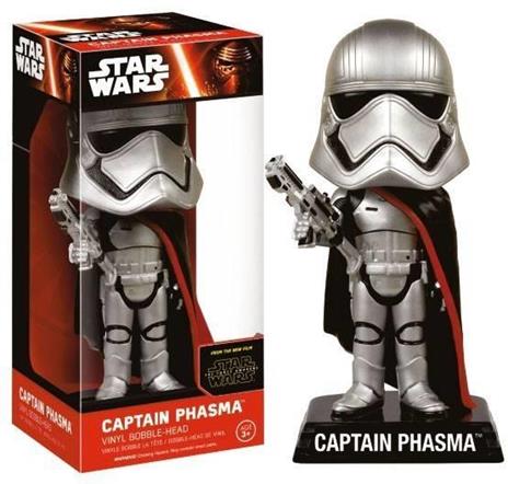 Funko Wacky Wobblers. Star Wars Episode VII The Force Awakens. Captain Phasma Bobble Head - 2