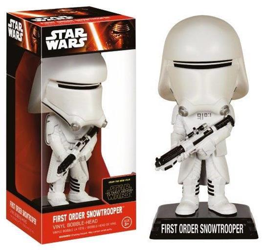 Funko Wacky Wobblers. Star Wars Episode VII The Force Awakens. First Order Snowtrooper Bobble Head - 2