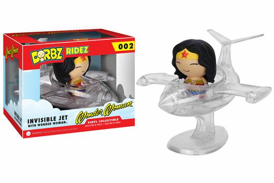 Funko Vinyl Sugar Dorbz. Rides. Wonder Woman in Invisible Jet Collectible Figure - 4