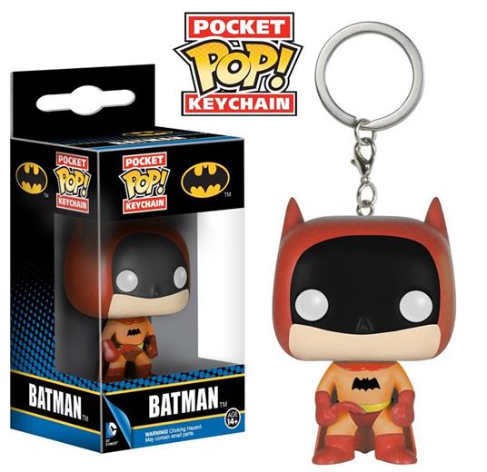 Funko Pocket POP! Keychain. DC Comics. Batman 75th Anniversary Orange Batman - 3