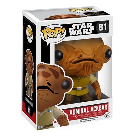 Funko POP! Star Wars. Ammiraglio Ackbar - 3