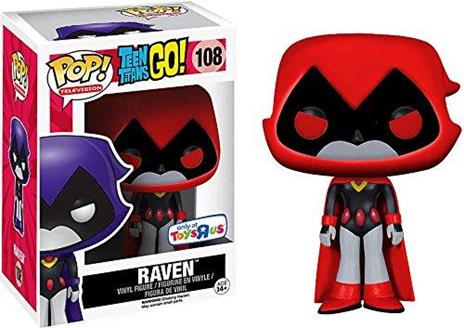 Funko POP! Television. Teen Titans Go! Raven. Red Limited - 2