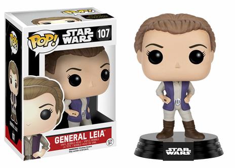 Funko POP! Star Wars Episode VII The Force Awakens. General Leia Bobble Head - 3