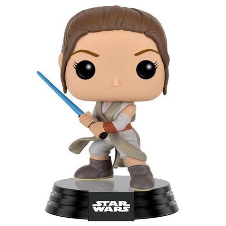 Funko POP! Star Wars Episode VII The Force Awakens. Rey Battle Pose with Lightsaber Bobble Head - 2