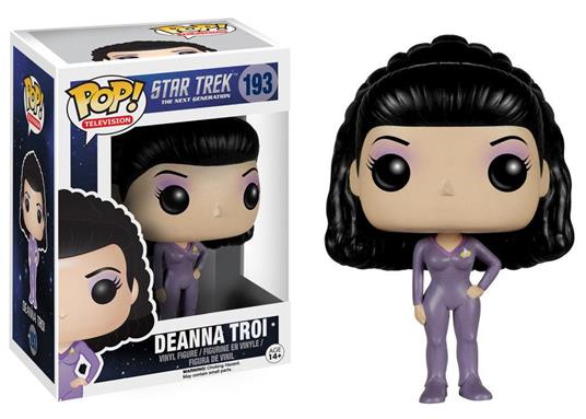 Funko Bobble Head Pop Culture Star Trek Next Generation Deanna Troi Figure - 3