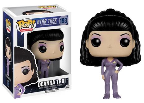 Funko Bobble Head Pop Culture Star Trek Next Generation Deanna Troi Figure - 4