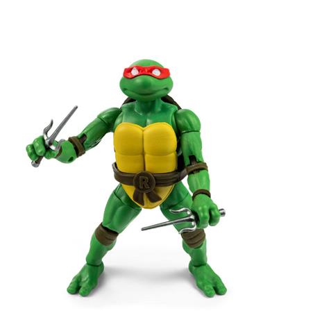 The Loyal Subjects - Teenage Mutant Ninja Turtles - BST AXN x IDW Action Figure & Comic Book Raphael Exclusive 13 cm - 2