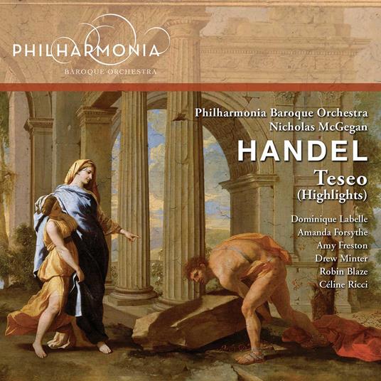 Teseo (Selezione) - CD Audio di Georg Friedrich Händel