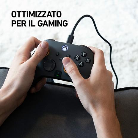 SCUF Cavo Intrecciato USB-C – USB Type C da 2 Metri per la Connessione e la Carica dei Controller per Xbox, dei Controller per PS5 e Smartphone - Nero - 4