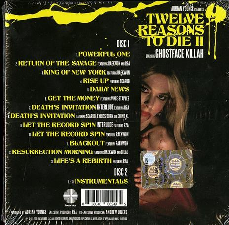 Twelve Reason To Die Pt.2 - CD Audio di Ghostface Killah - 2