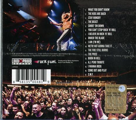 Metal Meltdown. Live from the Hard Rock Casino, Las Vegas - CD Audio + DVD + Blu-ray di Twisted Sister - 2
