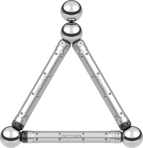 Geomag Pro-L GM016 giocattolo magnetico al neodimio 7 pezzo(i) Argento - 5