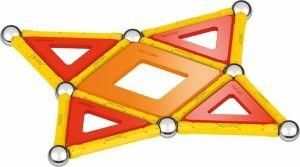 Geomag Classic GM470 giocattolo magnetico al neodimio 35 pezzo(i) Arancione, Rosso - 5