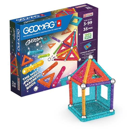 535 geomag glitter recycled panels 35 - Geomag - Matematica - Giocattoli |  IBS