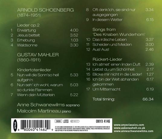 Kindertotenlieder - CD Audio di Gustav Mahler,Anne Schwanewilms - 2