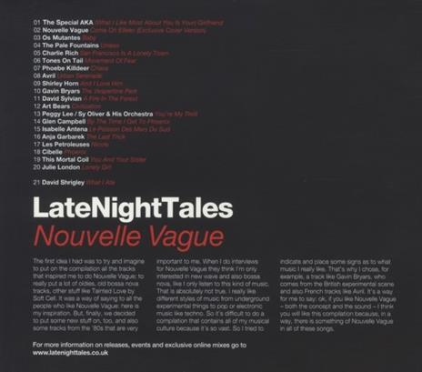 Another Late Night - CD Audio di Nouvelle Vague - 2