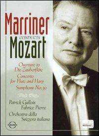 Neville Marriner. Marriner conducts Mozart (DVD) - DVD di Wolfgang Amadeus Mozart,Neville Marriner,Patrick Gallois,Fabrice Pierre,Orchestra della Svizzera Italiana