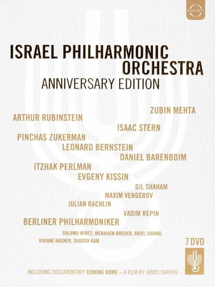Israel Philharmonic Orchestra Anniversary Edition (7 DVD) - DVD di Israel Philharmonic Orchestra