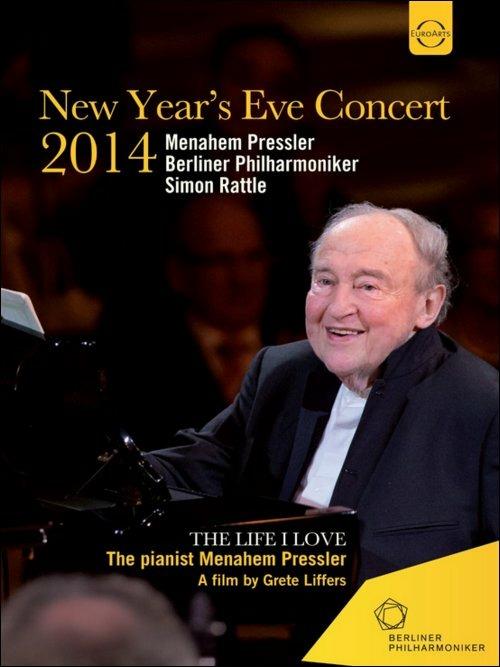 New Year's Eve Concert 2014 (DVD) - DVD di Berliner Philharmoniker,Simon Rattle,Menahem Pressler