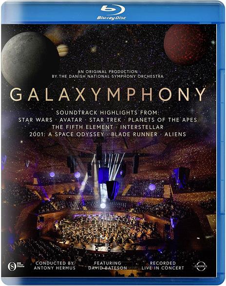 Galaxymphony (Blu-ray) - Blu-ray di Danish National Symphony Orchestra