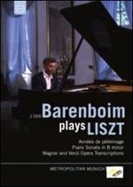 Daniel Barenboim Plays Liszt (2 DVD)