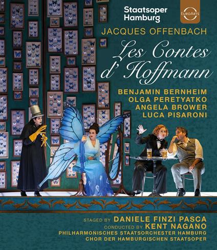 Les Contes d'Hoffmann (Staatsoper Hamburg) (Blu-ray) - Blu-ray di Jacques Offenbach,Olga Peretyatko,Benjamin Bernheim