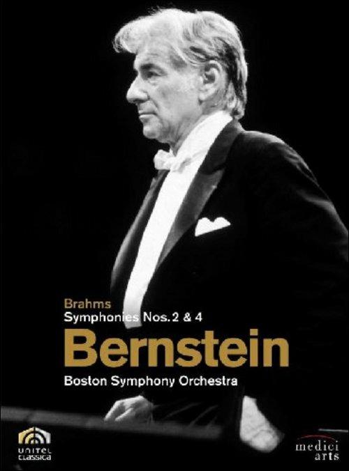Leonard Bernstein. Brahms. Symphonies Nos. 2 & 4 (DVD) - DVD di Leonard Bernstein,Johannes Brahms,Boston Symphony Orchestra