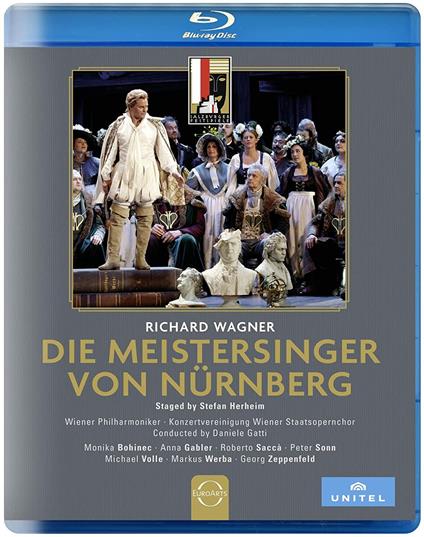 Die Meistersinger von Nürnberg (I maestri cantori di Norimberga) (2 Blu-ray) - Blu-ray di Richard Wagner,Wiener Philharmoniker,Michael Volle,Monika Bohinec