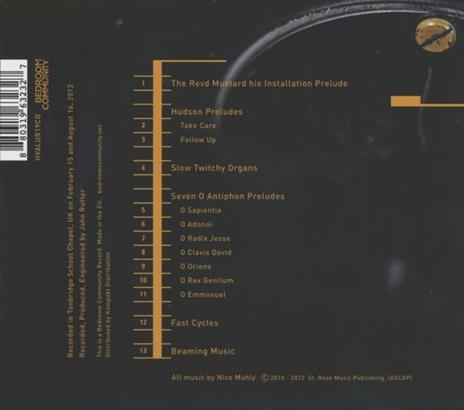 Cycles - CD Audio di James McVinnie - 2