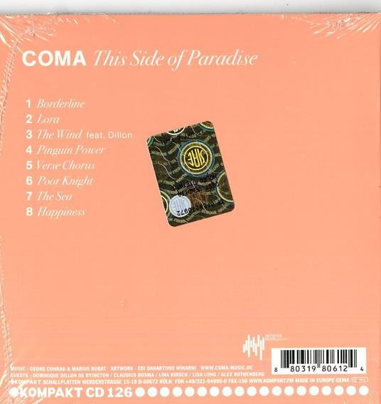 This Side of Paradise - CD Audio di Coma - 2