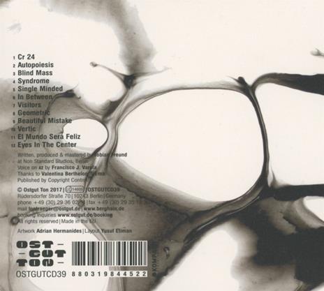 Eyes in the Center - CD Audio di Tobias - 2