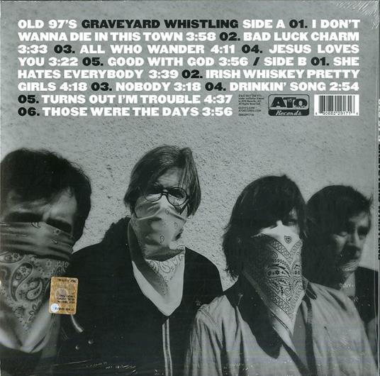 Graveyard Whistling (Silver Vinyl) - Vinile LP di Old 97's - 2