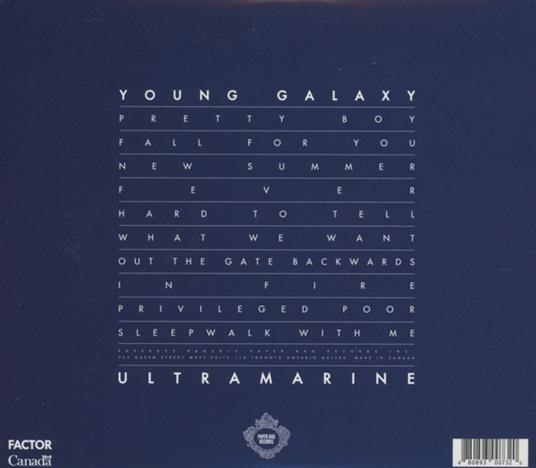 Ultramarine - CD Audio di Young Galaxy - 2