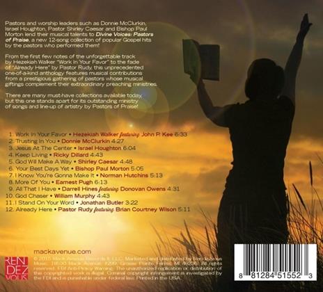 Divine Voices. Pastors of Praise - CD Audio - 2