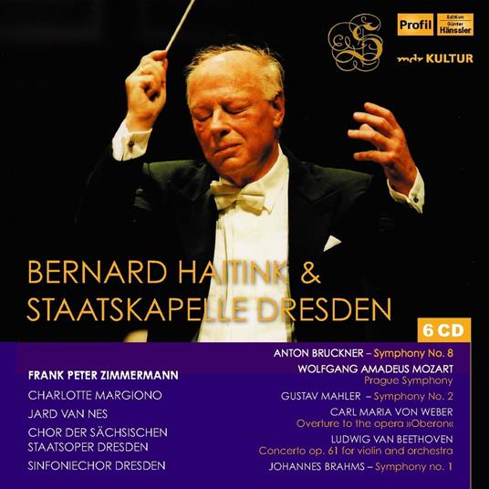 Conducts Staatskapelle Dresden - CD Audio di Bernard Haitink,Staatskapelle Dresda