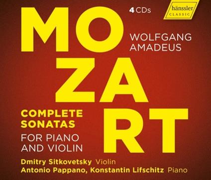 Sonate complete per violino - CD Audio di Wolfgang Amadeus Mozart,Dmitry Sitkovetsky