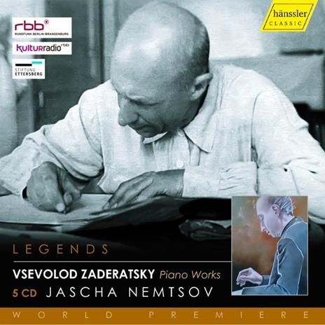 Piano Works - CD Audio di Vsevolod Zaderatsky