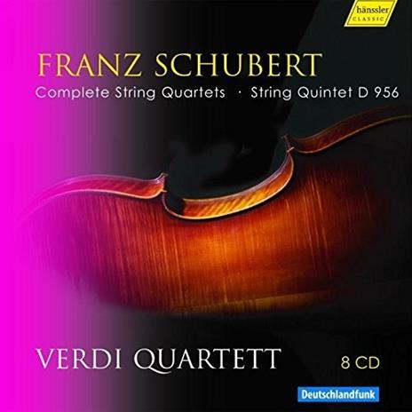 Quartetti per archi completi - CD Audio di Franz Schubert,Verdi Quartett