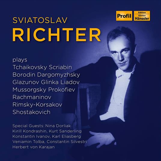 Sviatoslav Richter Play Russian Composers - CD Audio di Sviatoslav Richter