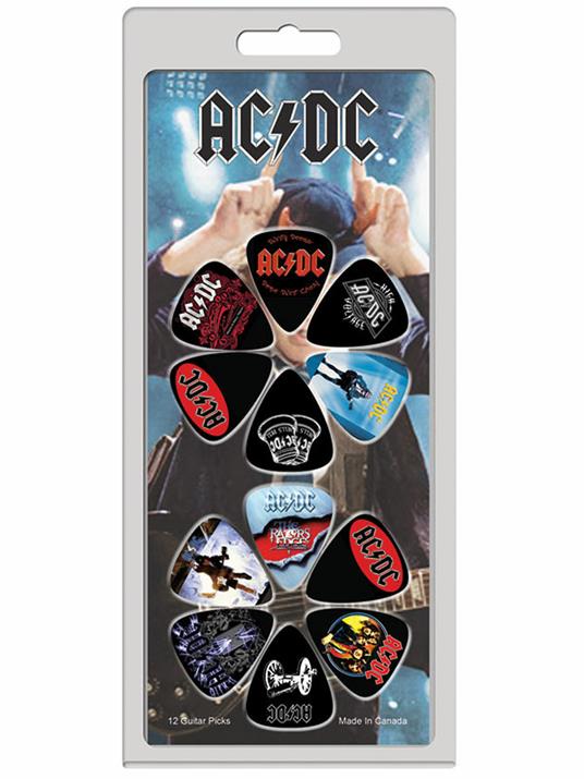 Set da 12 plettri Ac/Dc. 12 Pack