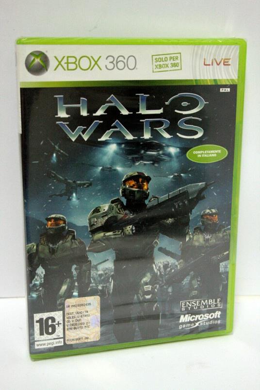 Halo Wars Xbox 360 (Completamente In Italiano) - gioco per Xbox 360 -  Microsoft Studios - Strategia - Videogioco | IBS