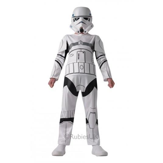 Costume Stormtrooper Star Wars Originale Bambino Small 3 - 4 Anni 104 cm -  Rubie's - Idee regalo | IBS