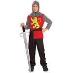 Costume Da Medieval Lord Con Cappuccio Taglia M 5-7  881096