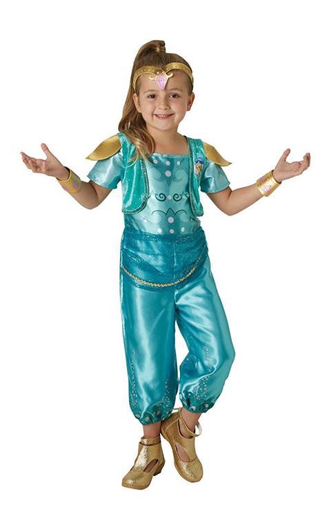 Costume Bambina Shimmer & Shine. Shine Taglia. SMALL - 2