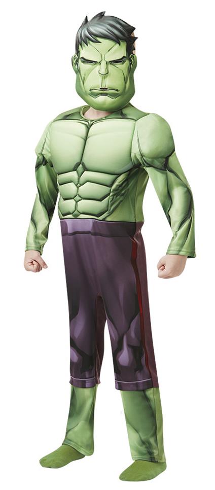 Costume Hulk Deluxe C/Muscoli Tg. M
